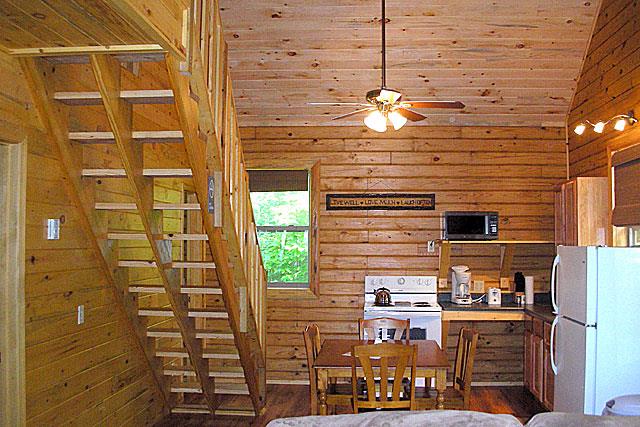 cabin kitchen